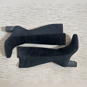 Paul Green | Black Suede Water Resistant Boot | Size 6